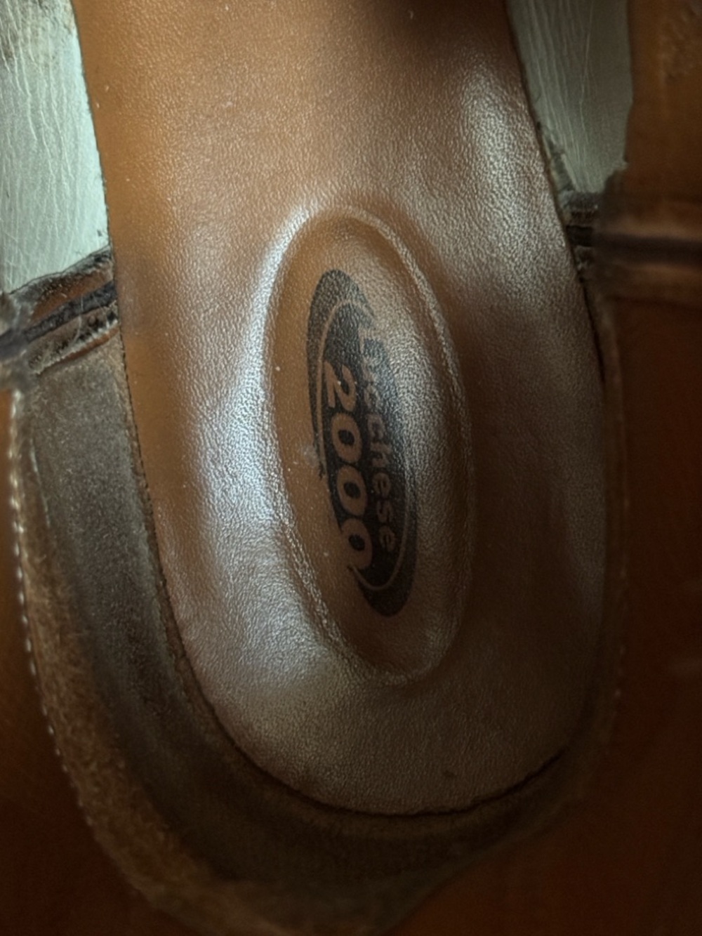 Luxury Women’s Brown Leather Cowboy Boots - Lucchese 2000 - Picture 5 of 7
